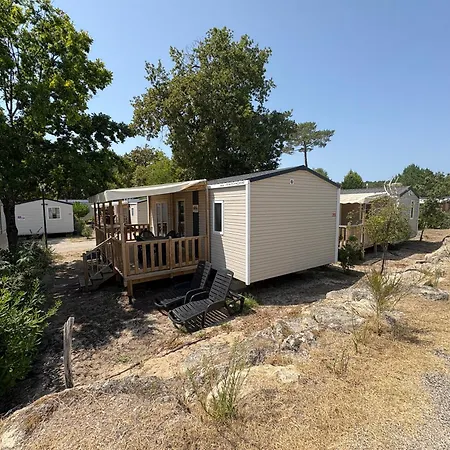Chalé Mobil-home 2ch - Cap Ferret - Terrasse Couverte